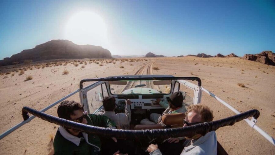 AlUla: Sharaan Nature Reserve - Getting to the reserve: your 4x4 start from Pangaea Adventure Club