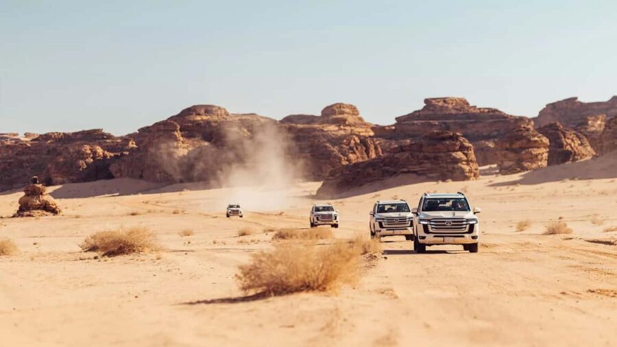AlUla: Sharaan Nature Reserve - The scenery isn’t generic: rock formations and inscriptions you can actually read