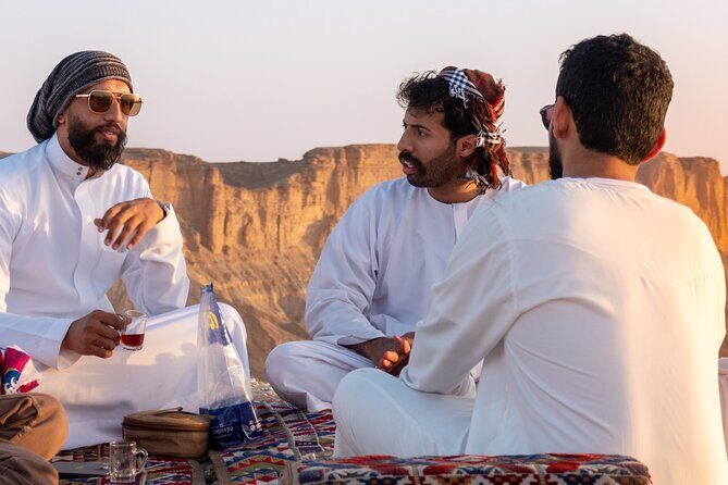 Edge of the World & Keshta in Riyadh - Sunset Views and the Switch to Keshta Time