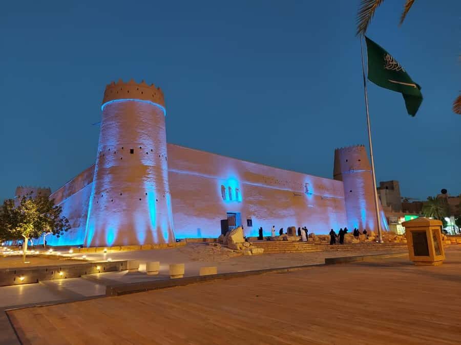 Half Day in Riyadh, Almasmak, National Museum, Kingdom Tower - Al Murabba Palace: Saudi royalty told through a former residence