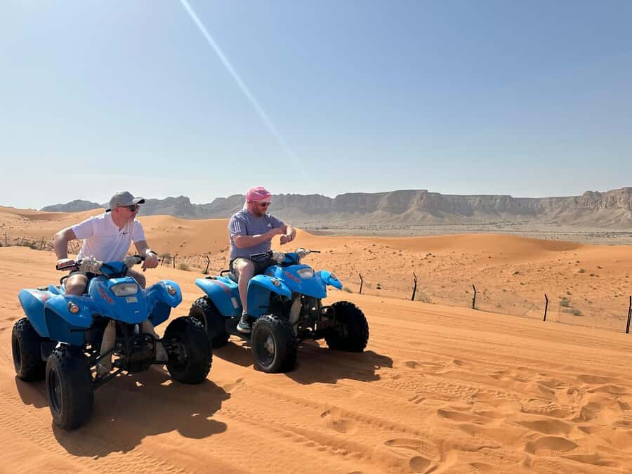Red Sand: Dunes ATV, + Camel Ride + sandboarding - Sandboarding: great if conditions cooperate