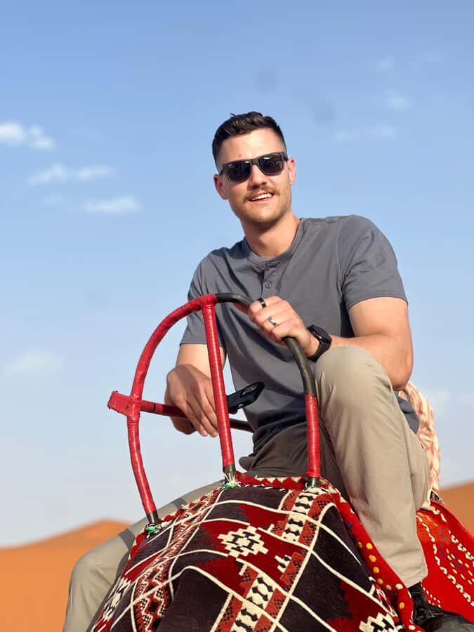 Red Sand: Dunes ATV, + Camel Ride + sandboarding - Best time to go from Riyadh: morning or sunset energy