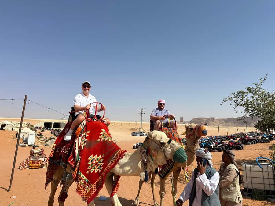 Red Sand: Dunes ATV, + Camel Ride + sandboarding - Guides and vibe: English helps, and the hosts make it easier