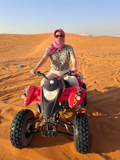 Sand Dune Desert (VIT-Quid bike + Camel Ride): Riyadh - What to Bring and How to Respect the Rules
